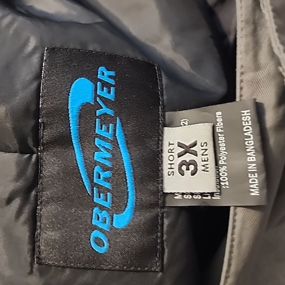 Obermeyer Men's 3X Short Gray Snow pants - Picture 5 of 12